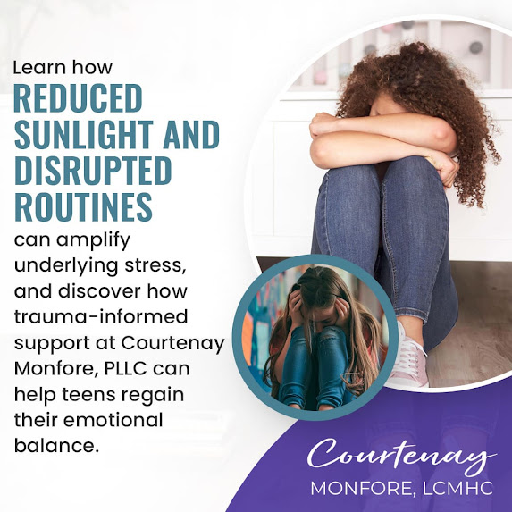 Courtenay Monfore, PLLC Examines Winter's Impact on Teen Emotional Health
