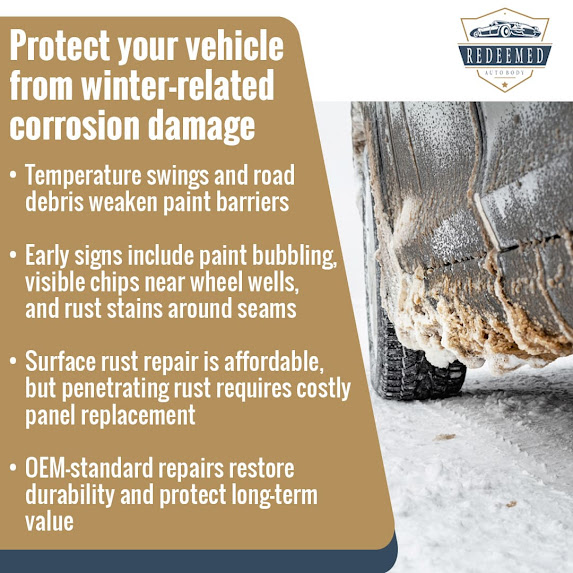 Winter Hazards Threaten Vehicle Exteriors, Warns West Monroe Auto Body Shop