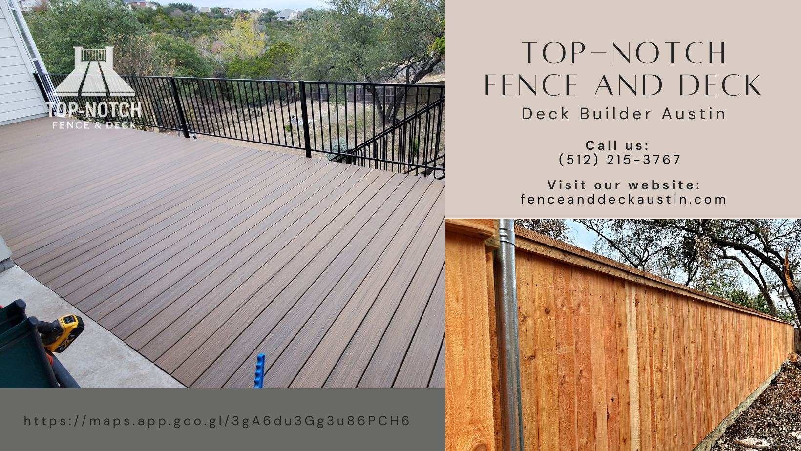Top-Notch Fence & Deck Launches New Website to Better Showcase Deck & Fence Services in the Austin Area