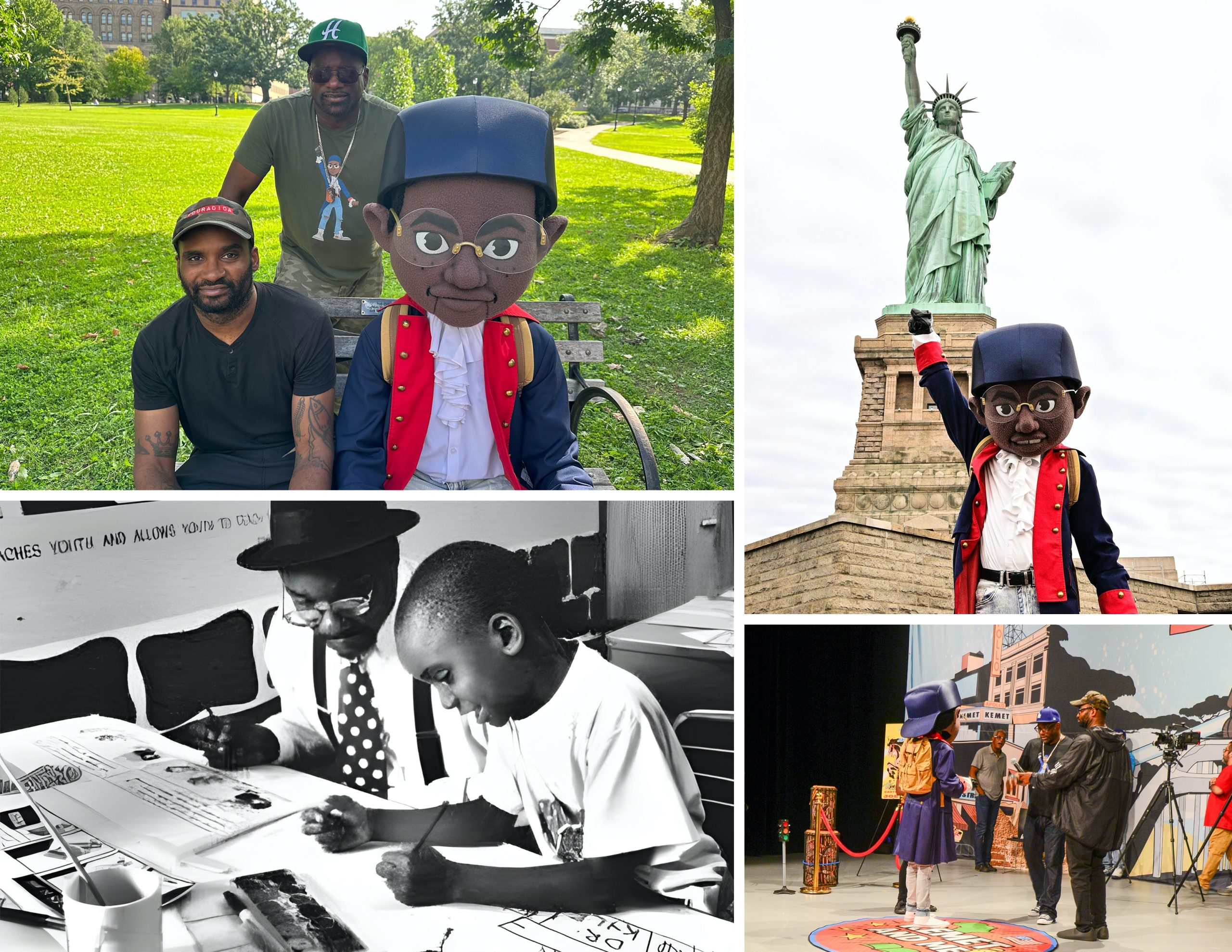 Father – Son Filmmaking Duo Unites Across Coasts for Black History Month PSA, ‘Kemet: One Nation, Many Journeys’
