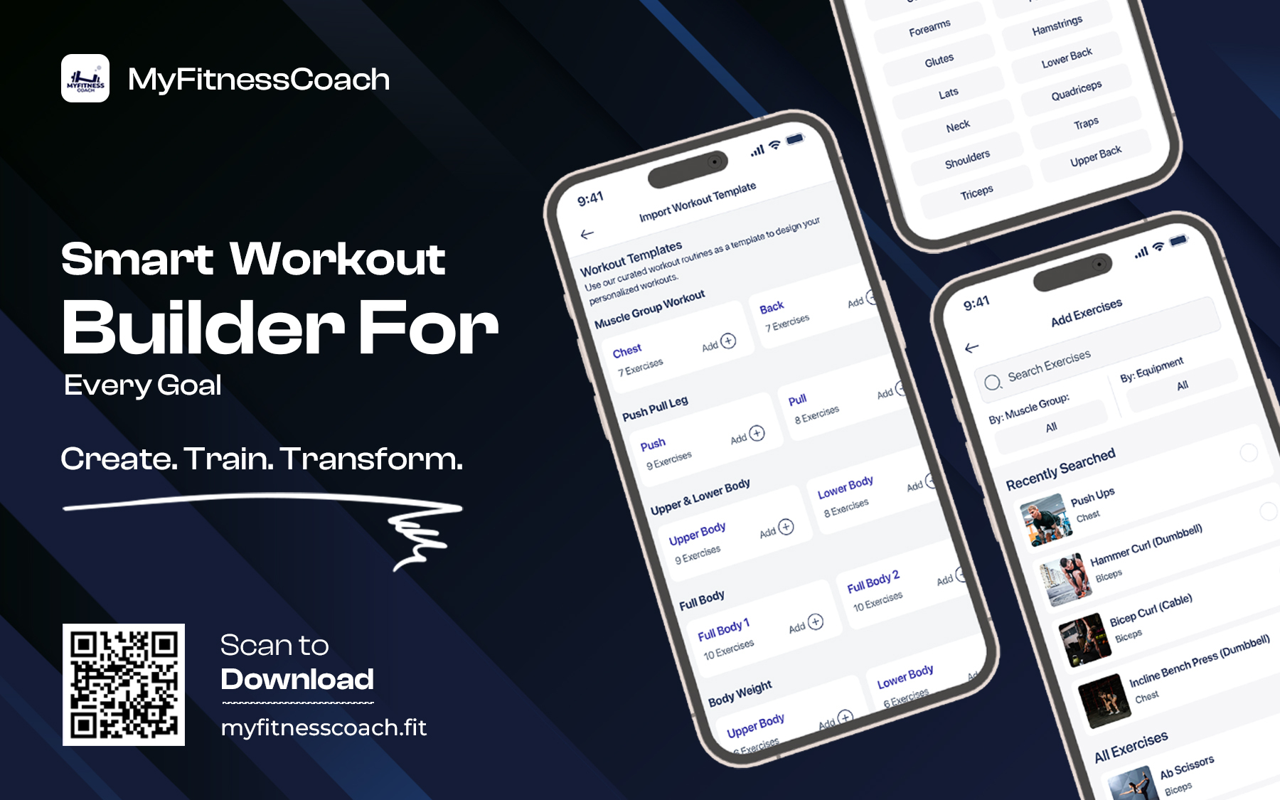 MyFitnessCoach Launches Custom Workout Builder for Personalized Training Plans