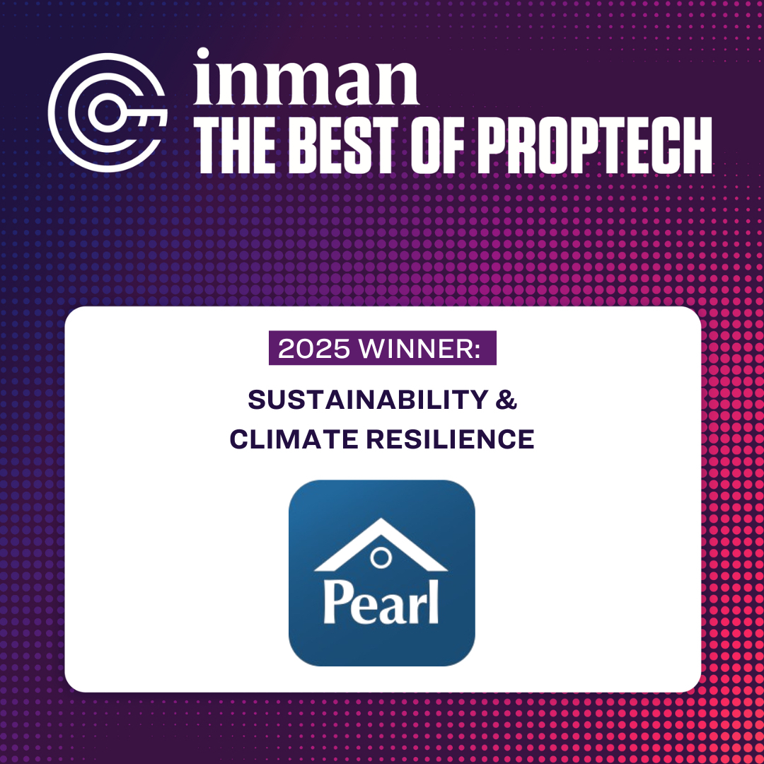 Pearl Named Winner of Inman’s Best of Proptech Award for Sustainability & Climate Resilience