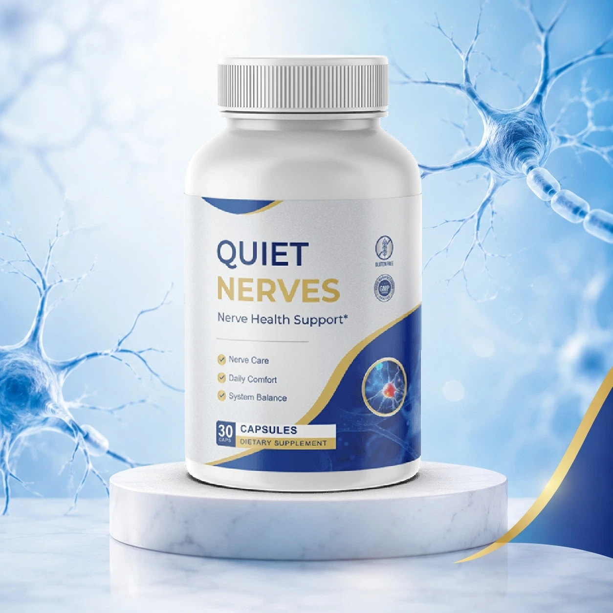 Quiet Nerves Reviews: Company Launches Six-Ingredient Capsule Formula for Nerve Function and Circulation Support